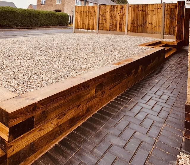 Quality landscaping by LJD Paving of Nottingham
