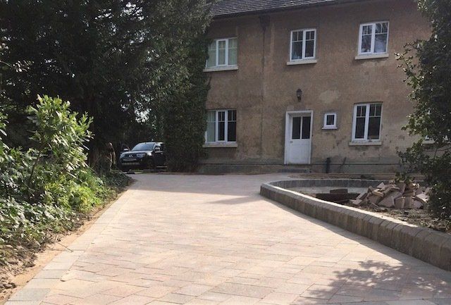 New driveway Cropwell Butler Nottinghamshire