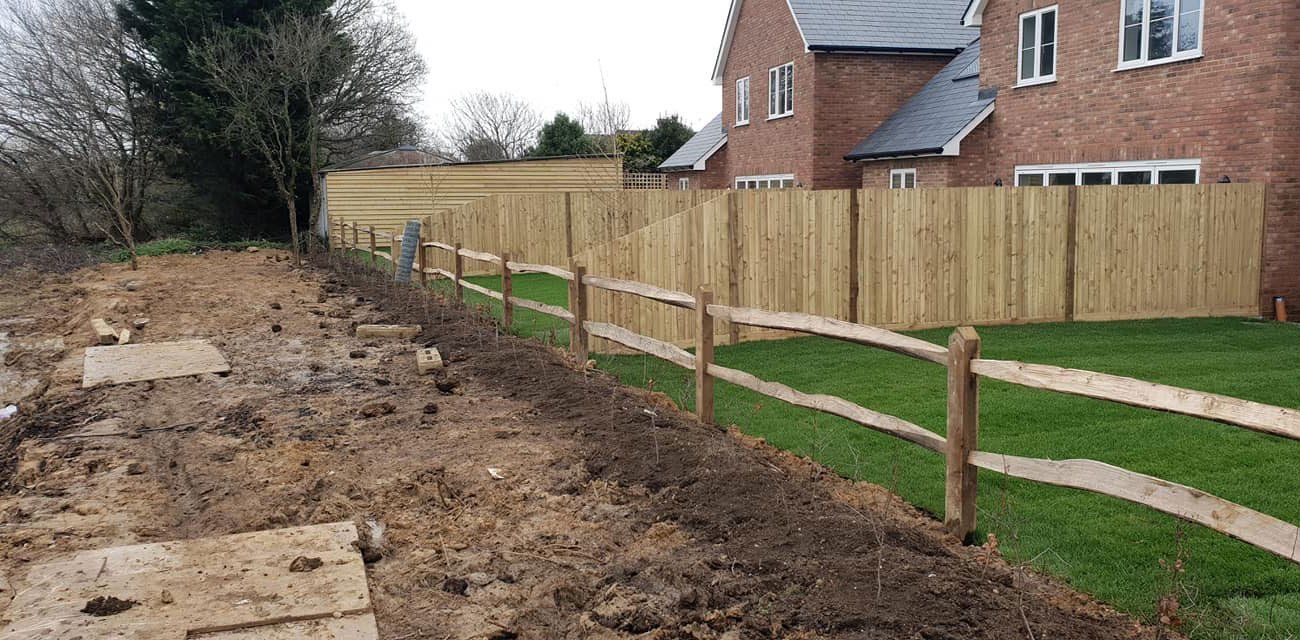Quality fencing by LJD Paving of Nottingham