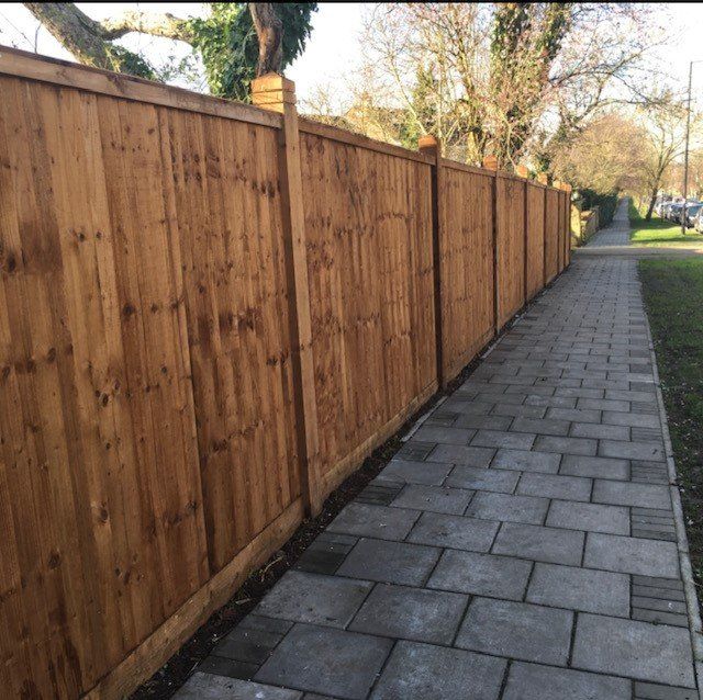Quality fencing by LJD Paving of Nottingham