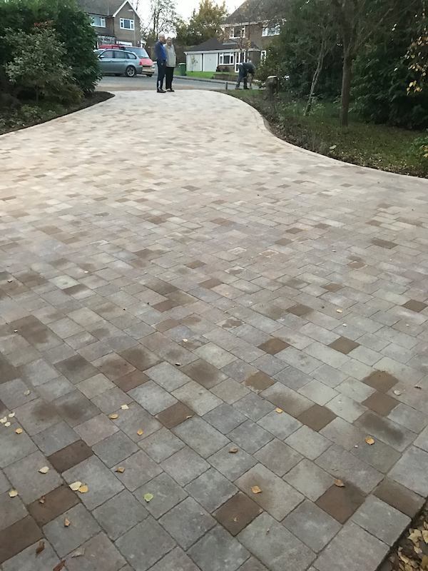 New driveway Lyddington, Rutland
