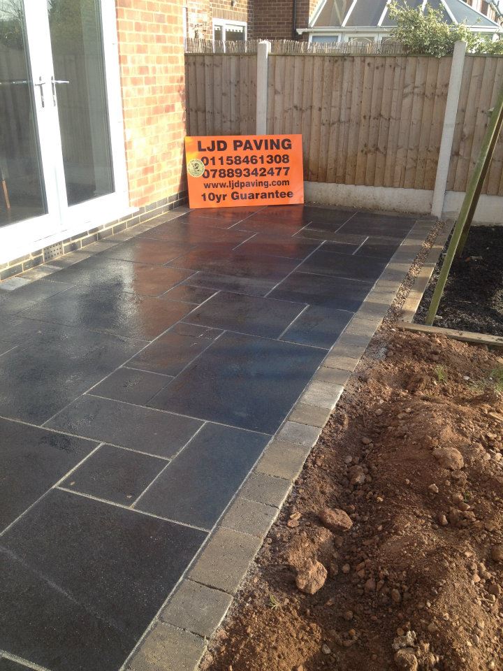 Patio Kegworth by LJD Paving