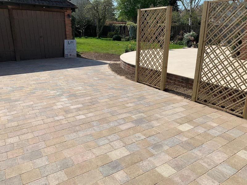New driveway, Quorn, Leceistershire