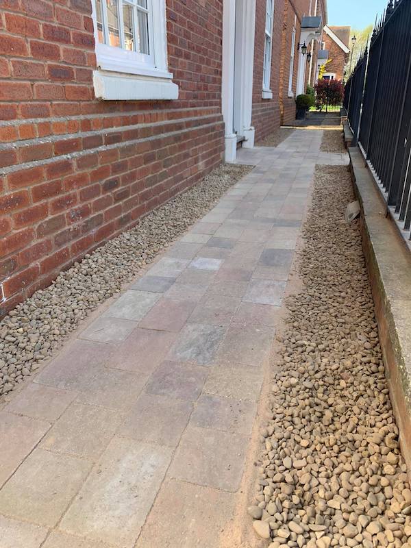 Patio and path Quorn LJD Paving