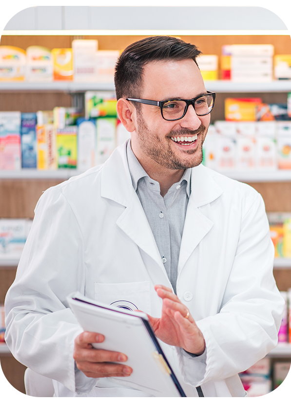 Pharmacist Asking Prescribed Medications