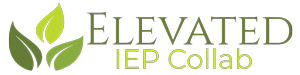 Logo: Green leaves and