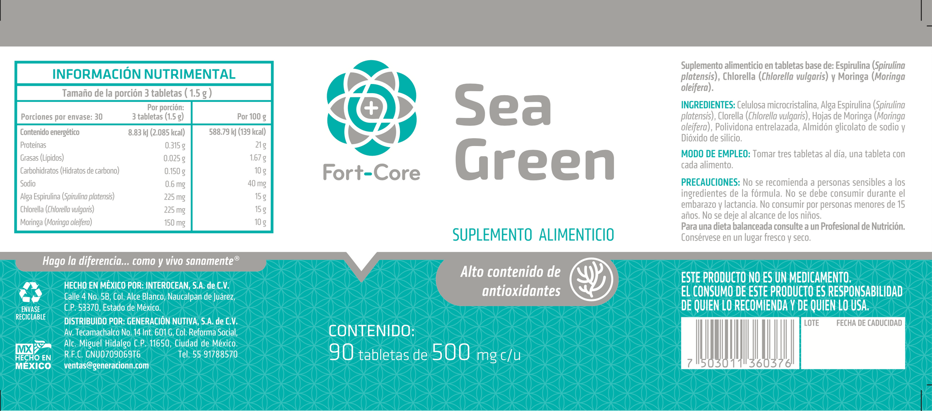 Sea Green Fort ADN