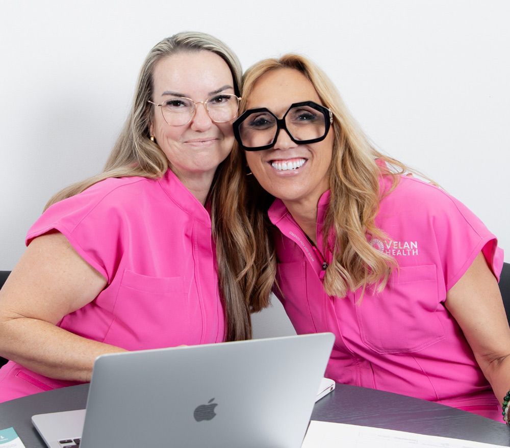 Two Home Care Providers Wearing Uniform