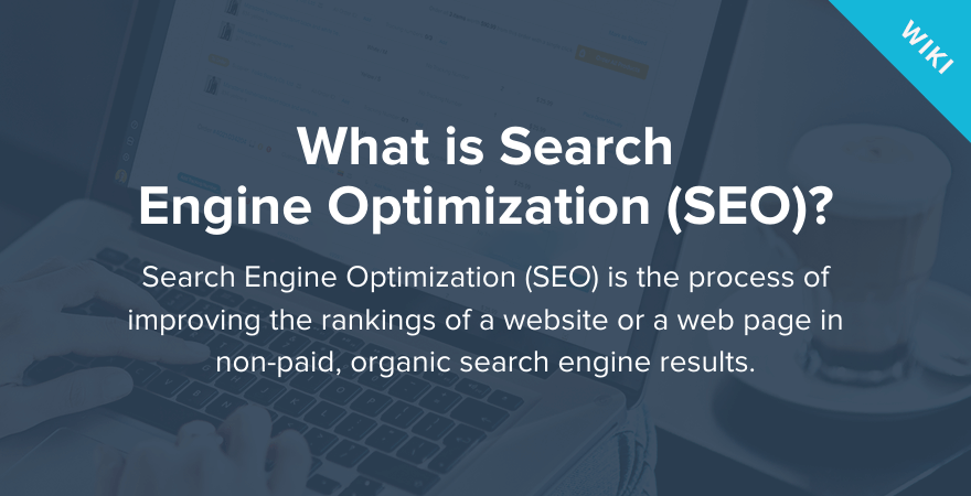 a photo explaining what Search engine optimization is