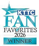 KTTC Fan Favorites 2025 Winner Logo | Joe's Auto & Tire