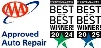 AAA Approved Auto Repair, Best of the Best Winner 2024 and 2025 Awards | Joe's Auto and Tire