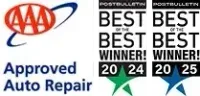 AAA Approved Auto Repair, Best of the Best Winner 2024 and 2025 Awards | Joe's Auto and Tire