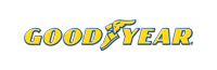 Goodyear tire logo in yellow with a winged foot. | Joe's Auto and Tire 