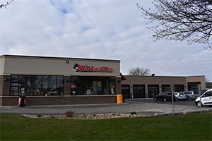 A commercial building with 