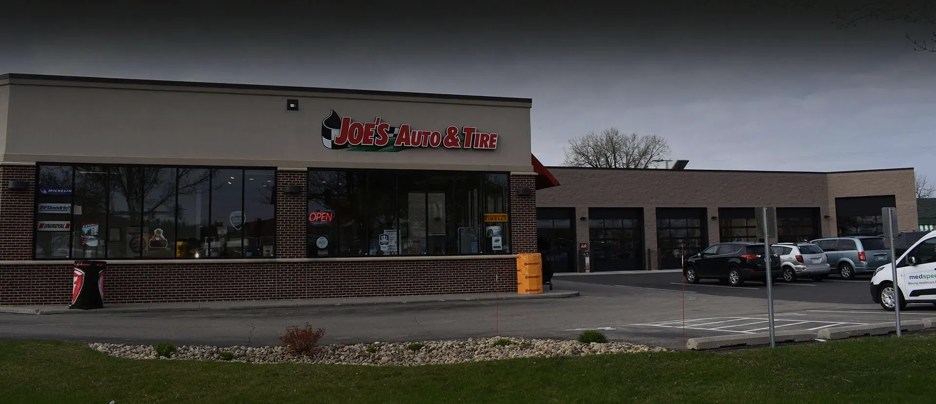 Outside of our shop | Joe's Auto and Tire