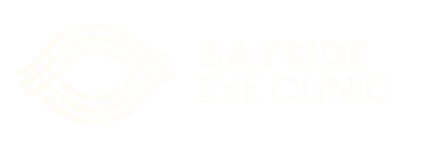 Bayside Eye Surgeon, Brisbane Australia White Logo