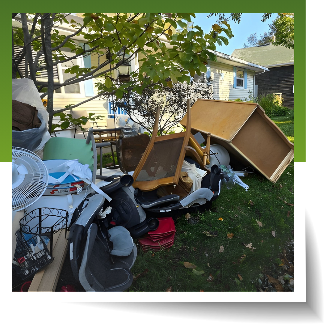 A pile of garbage