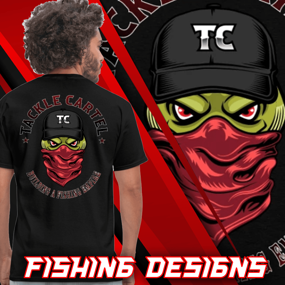 All the different fishing designs we offer