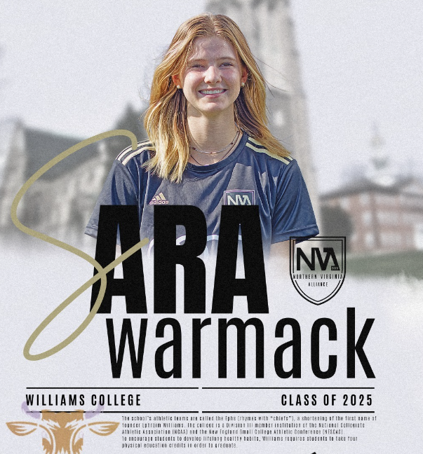 A poster for Ara Warmack class of 2025