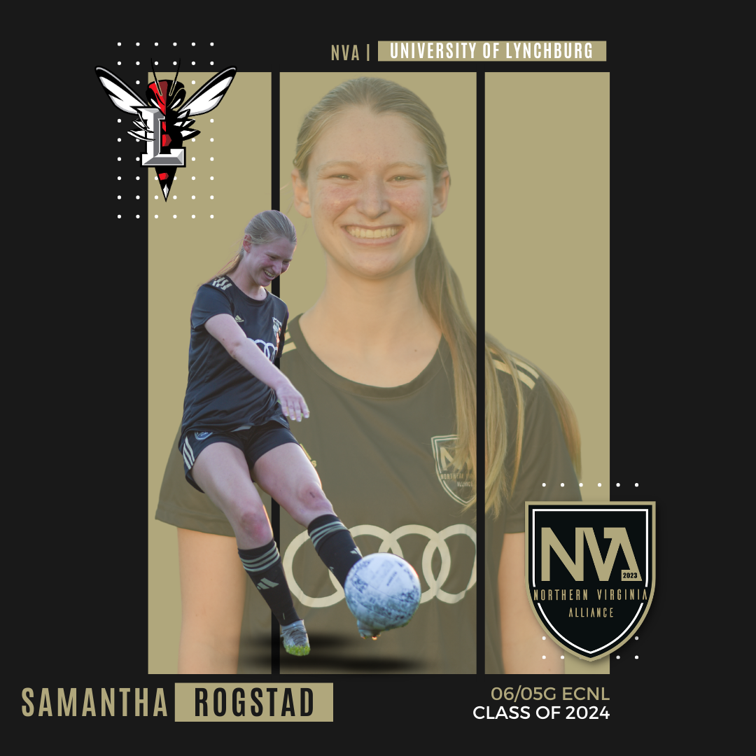 A picture of a soccer player named Samantha Rogstad