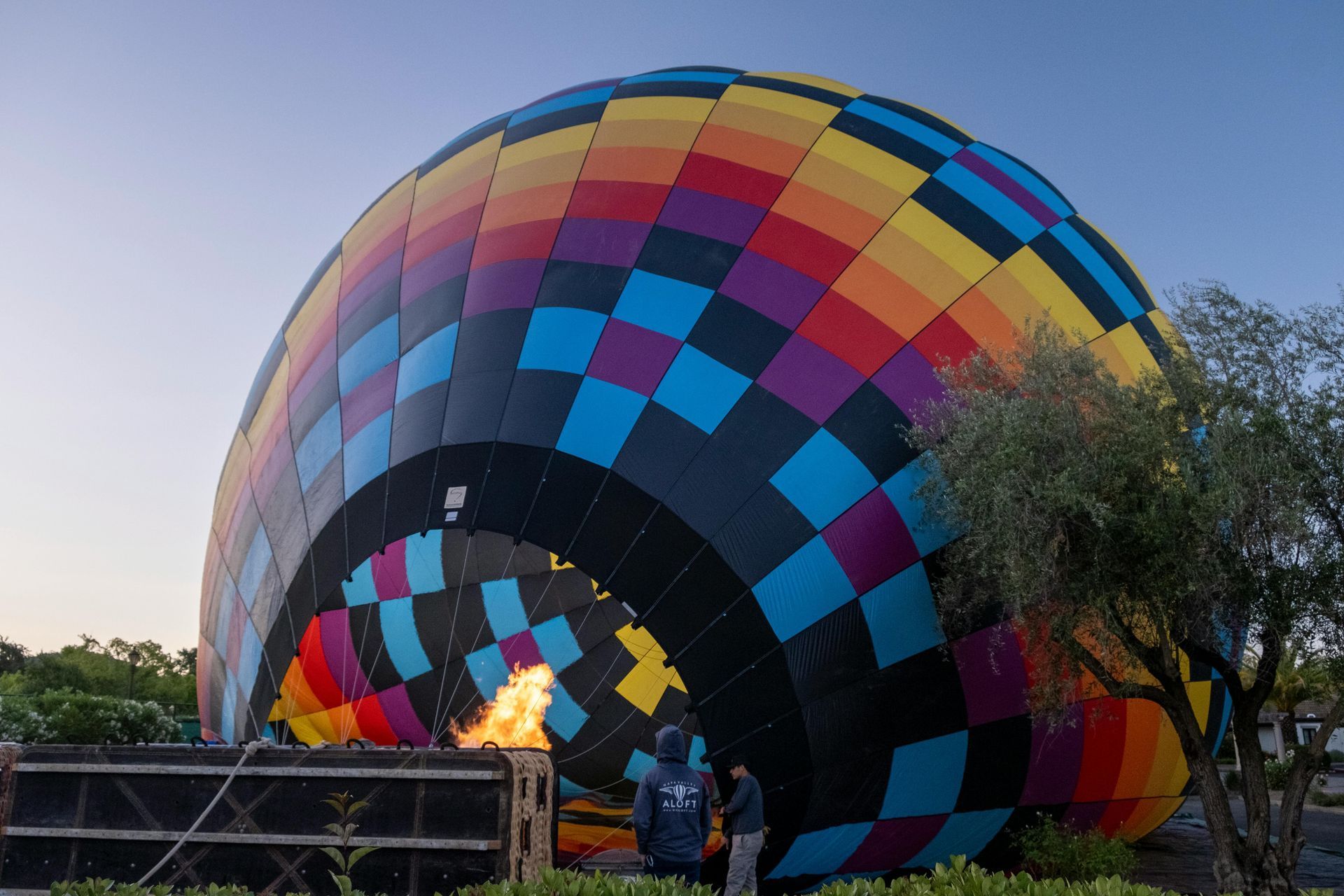 hot air balloon