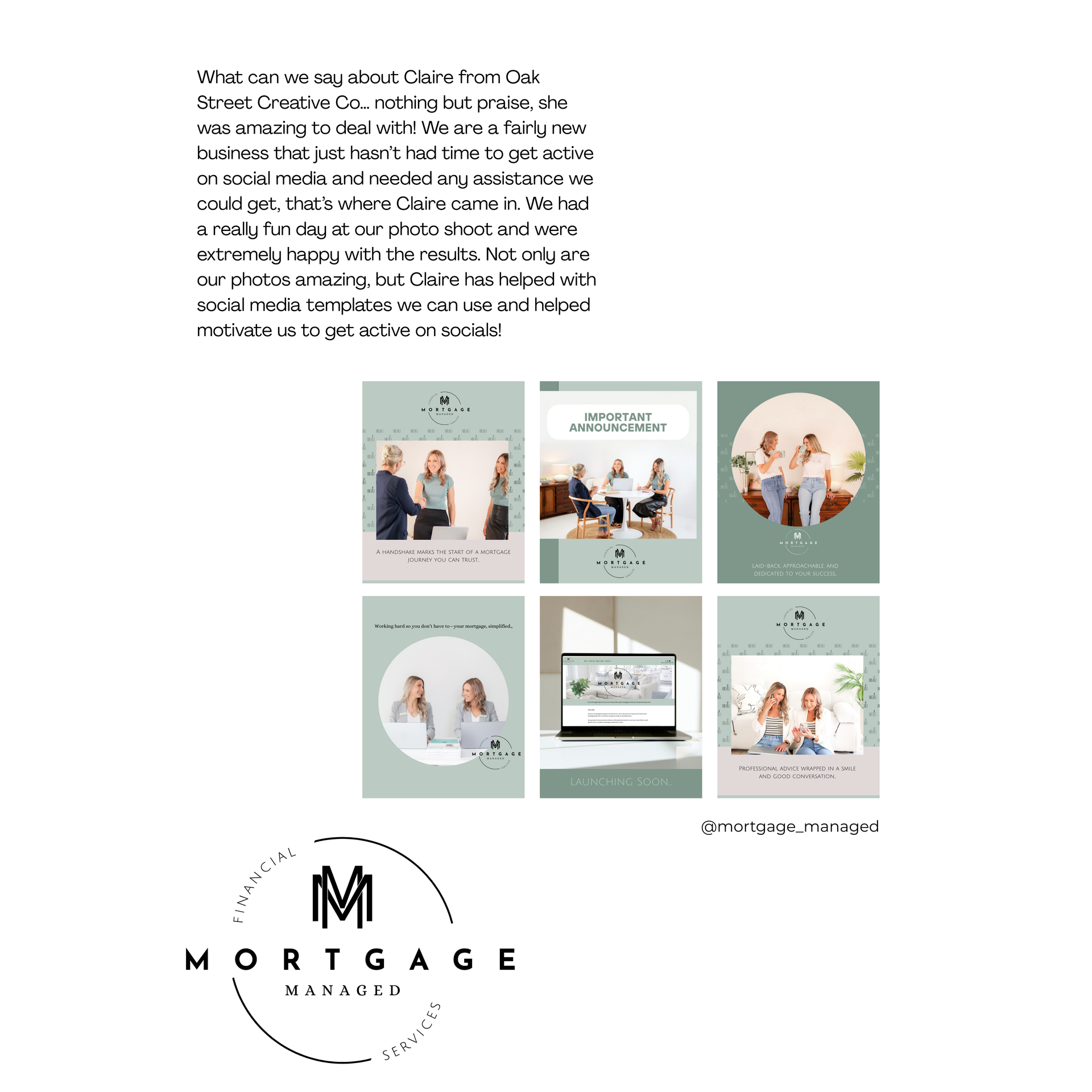 Six design samples for