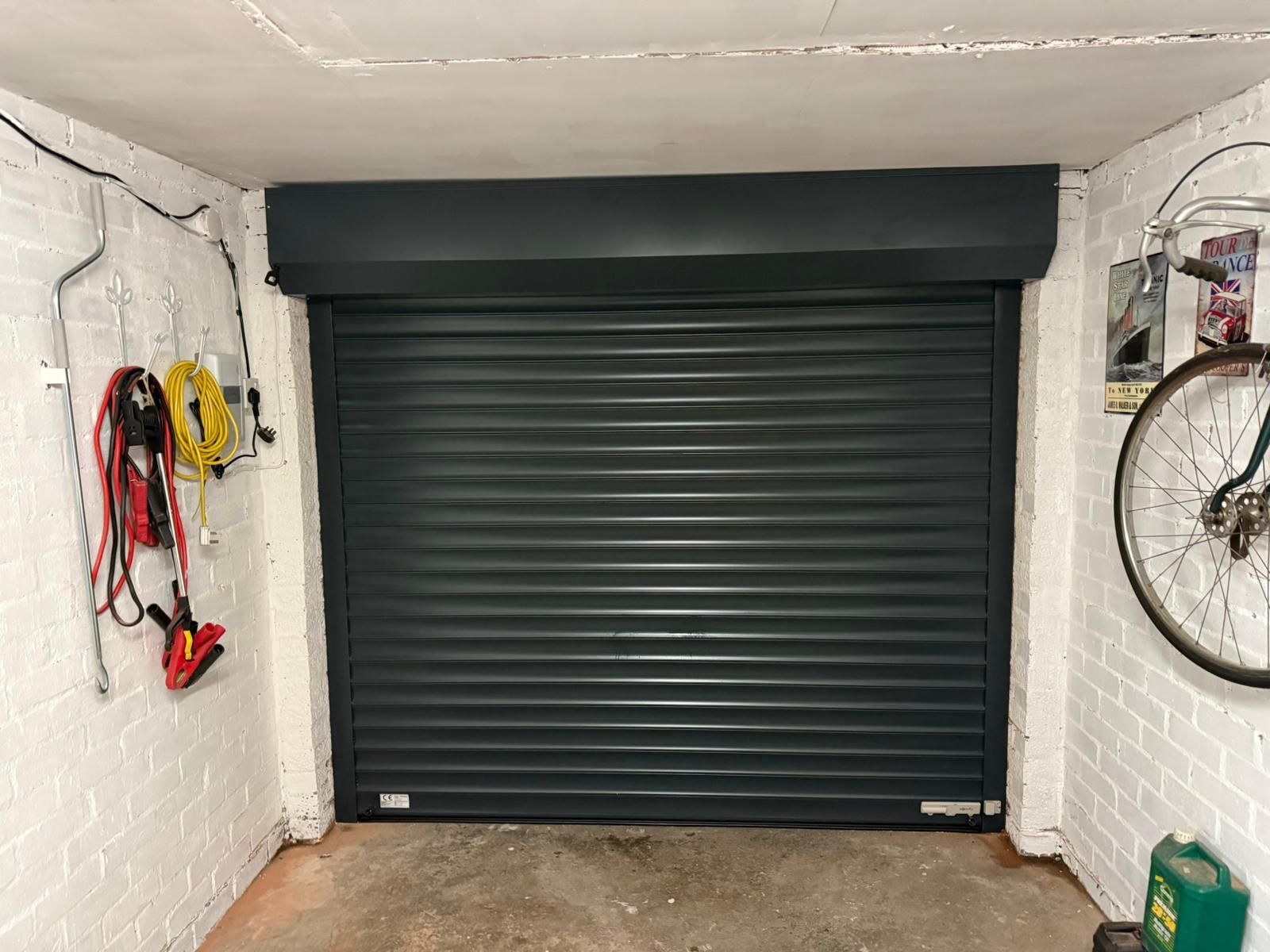 New Roller garage door installed 