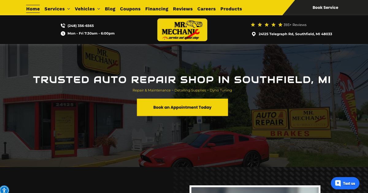 Suspension & Steering Mr Mechanic Auto Southfield, MI