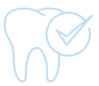 tooth check icon