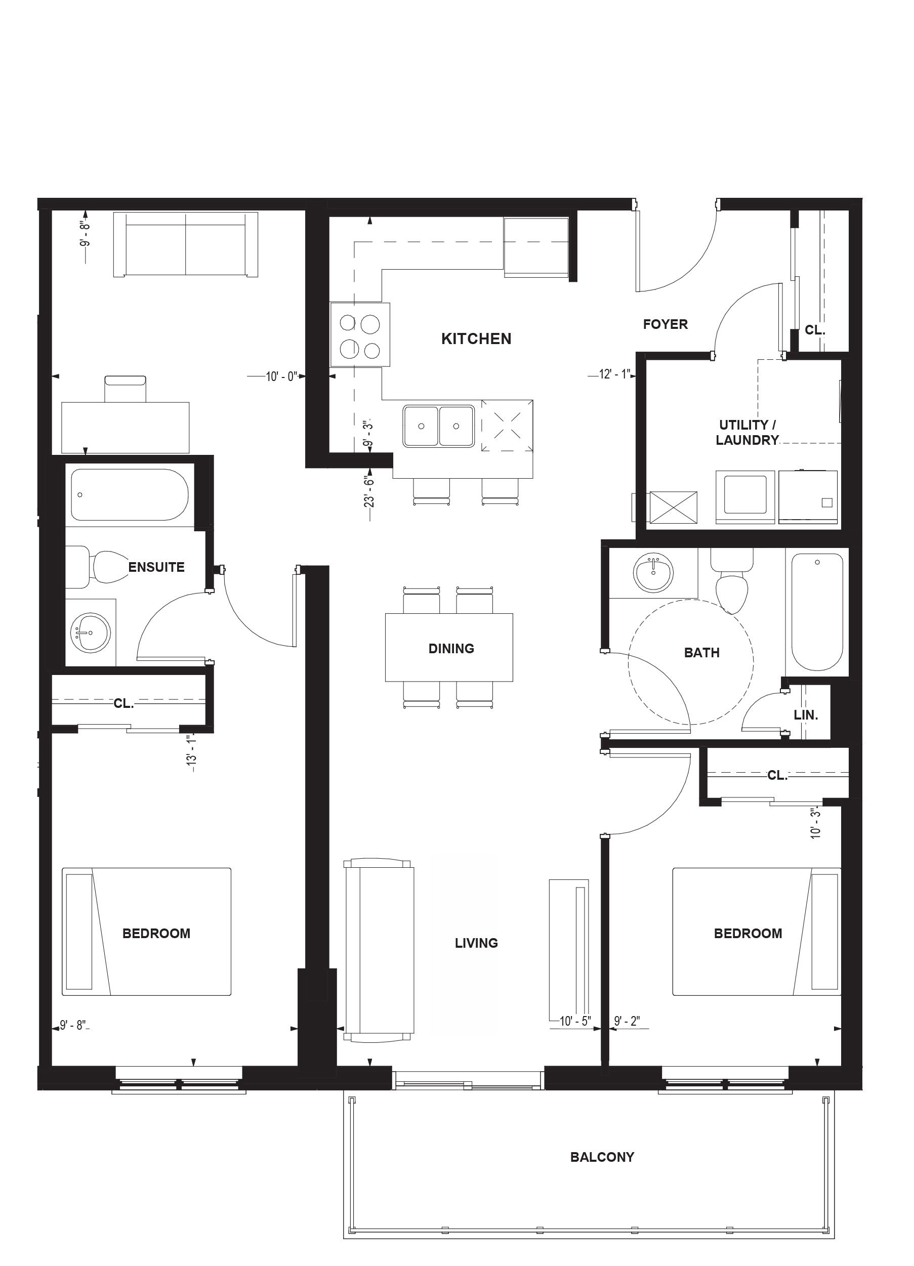 Maple 2 Floor Plan