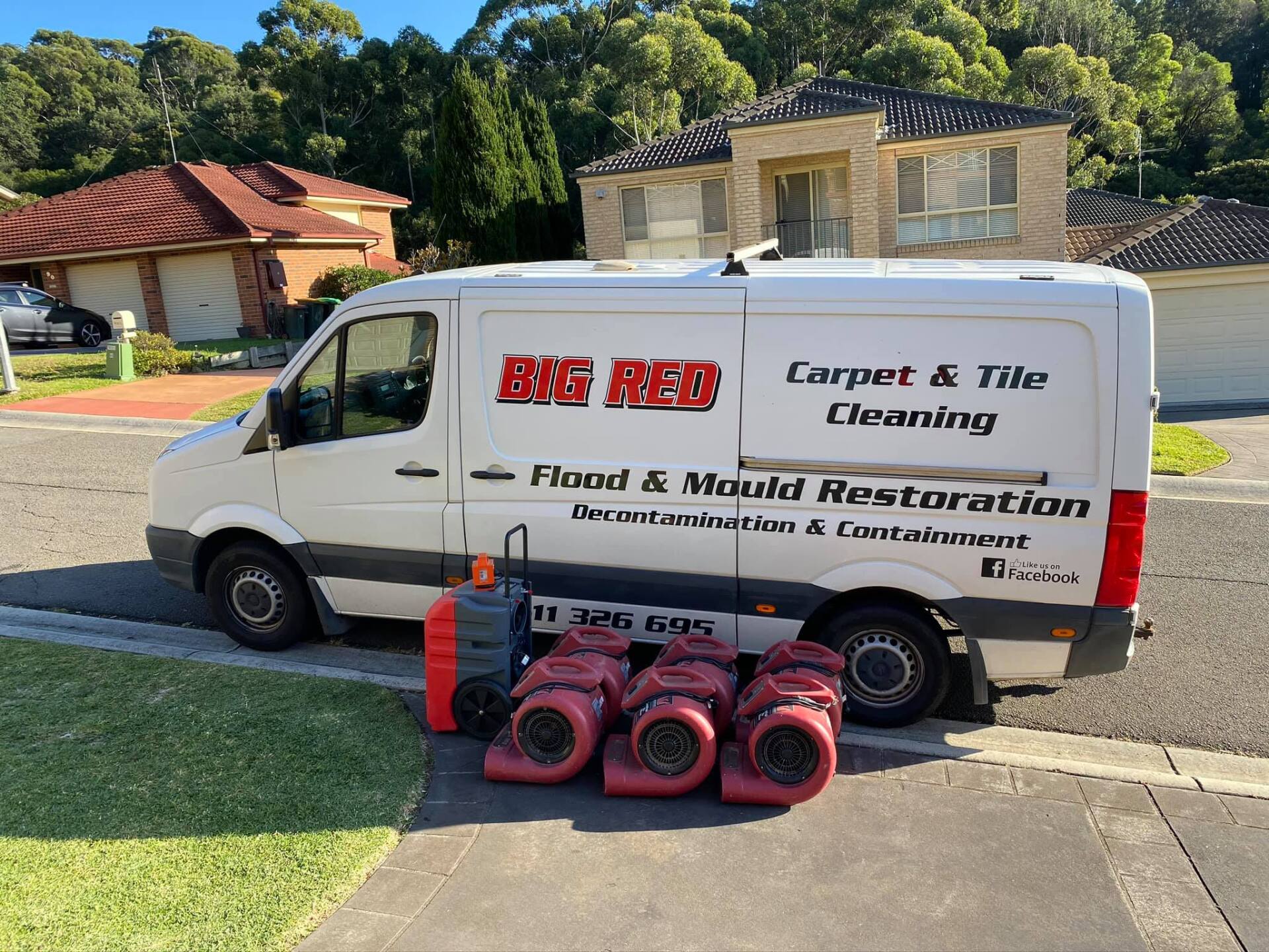 Carpet Cleaning Dryers with Van — Carpet Cleaners in Albion Park Rail, NSW
