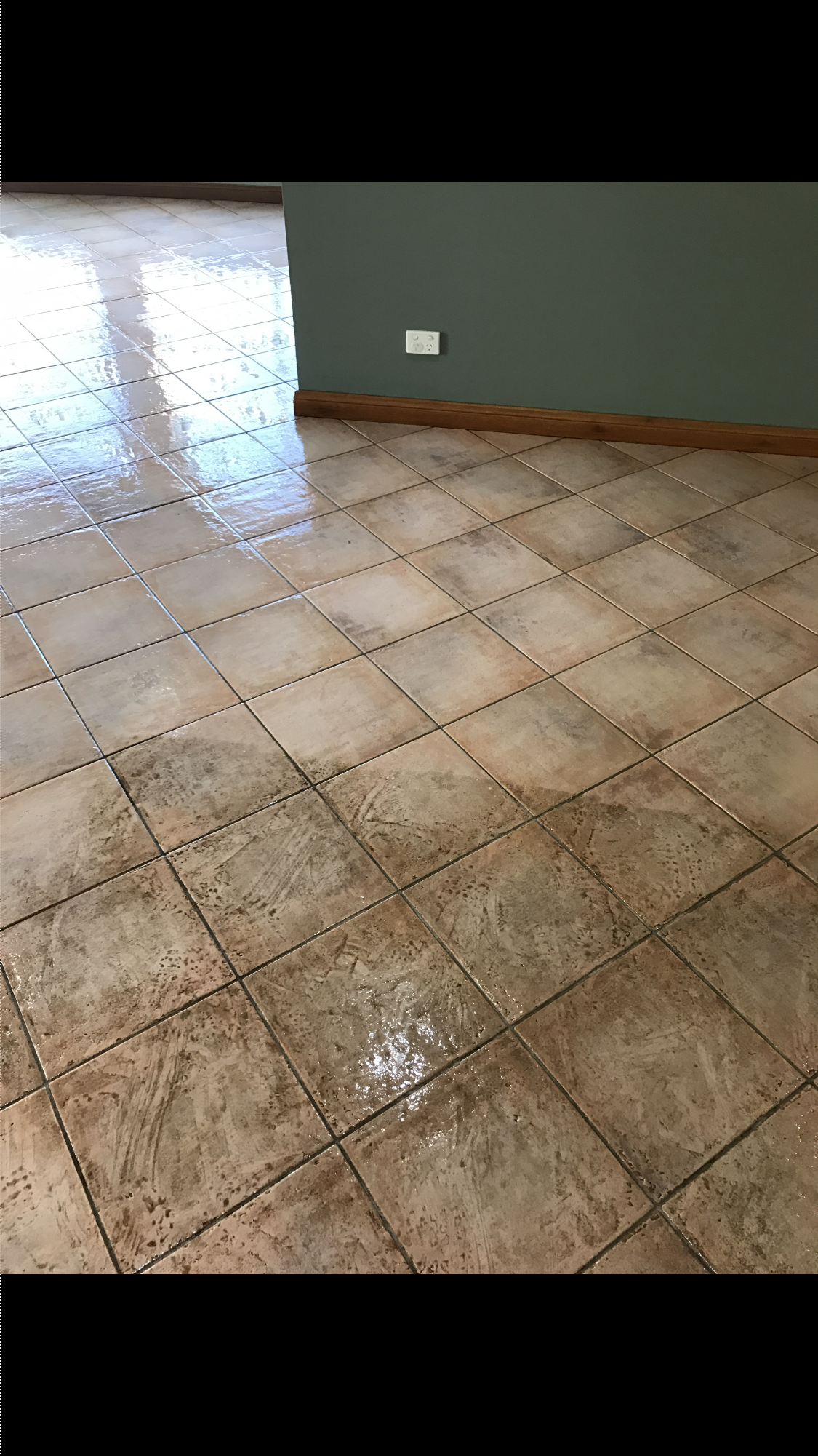 Professional tile floor  — Carpet Cleaners in Shellharbour, NSW