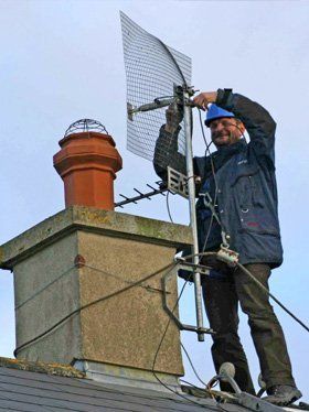 Aerial repairs - Trowbridge, Wales - Able Aerials - Aerial installation