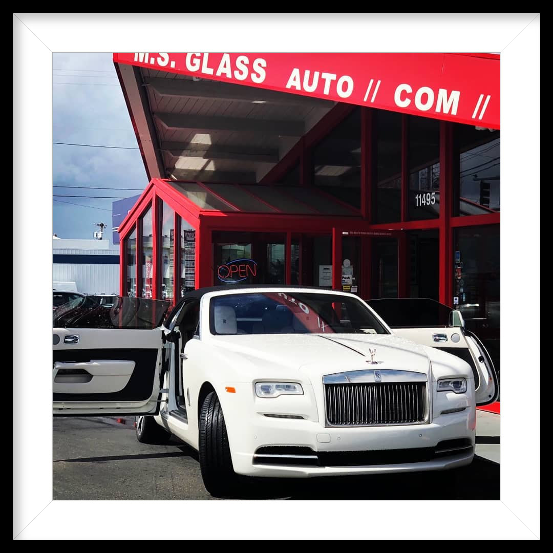 Rolls Royce Windshield Replacement only $11,000