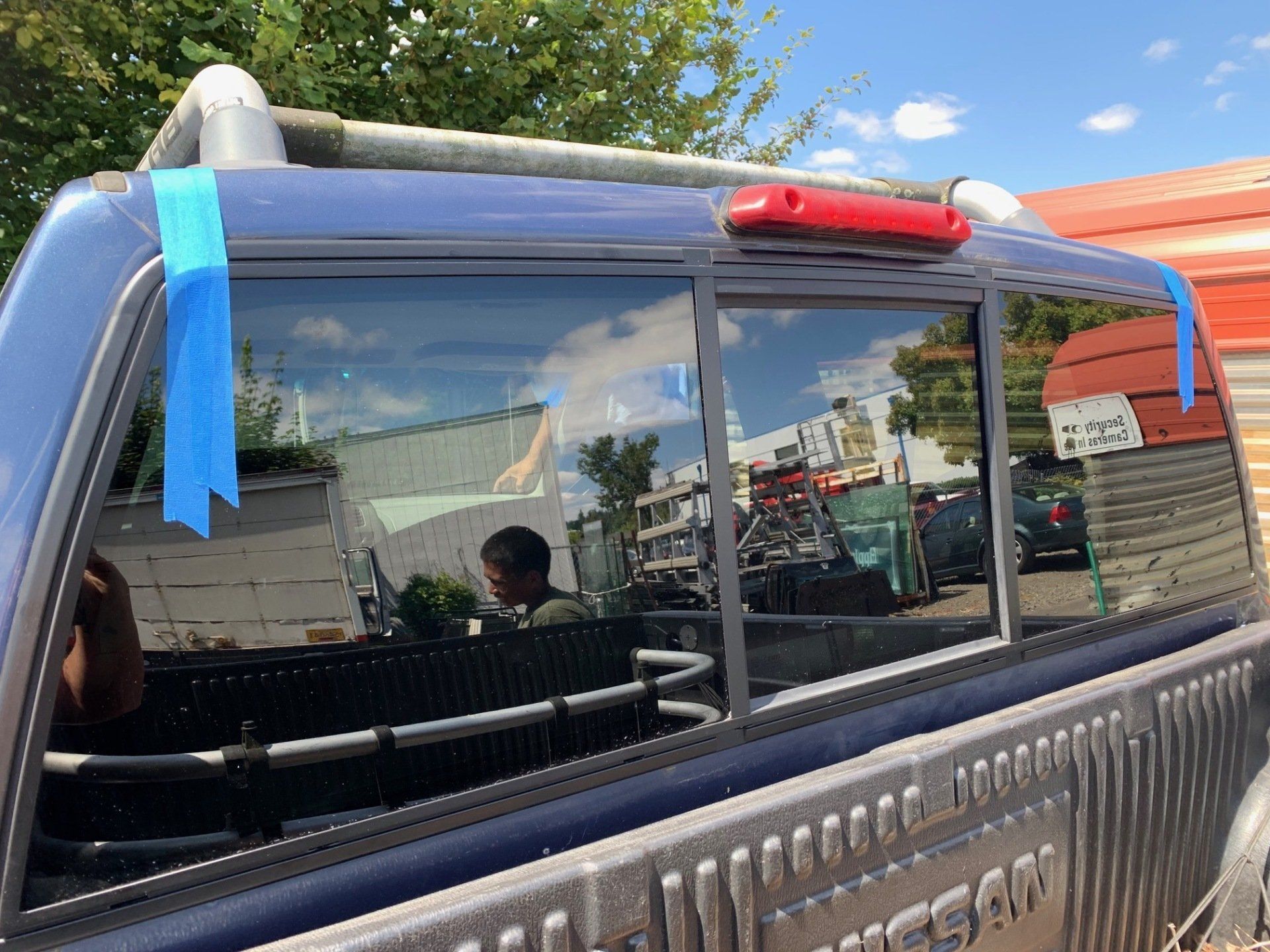 Nissan Frontier Rear Slider window repair