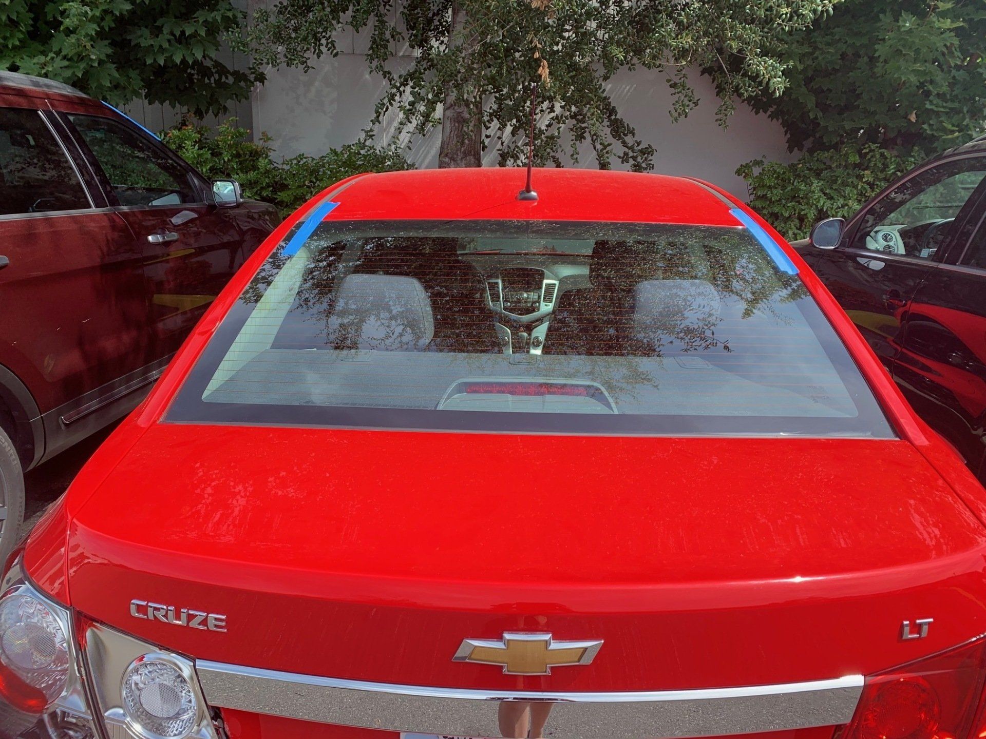 Chevy Cruze back window replacing with defrost system