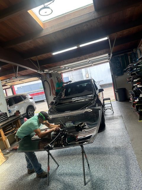 Tesla X Glass Replacement in Beaverton, OR
