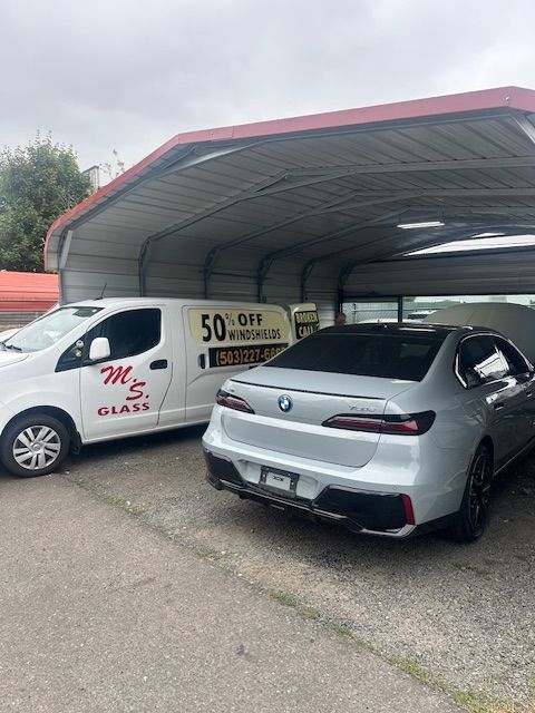 2024 BMW 750 Glass Replacement in Beaverton, OR