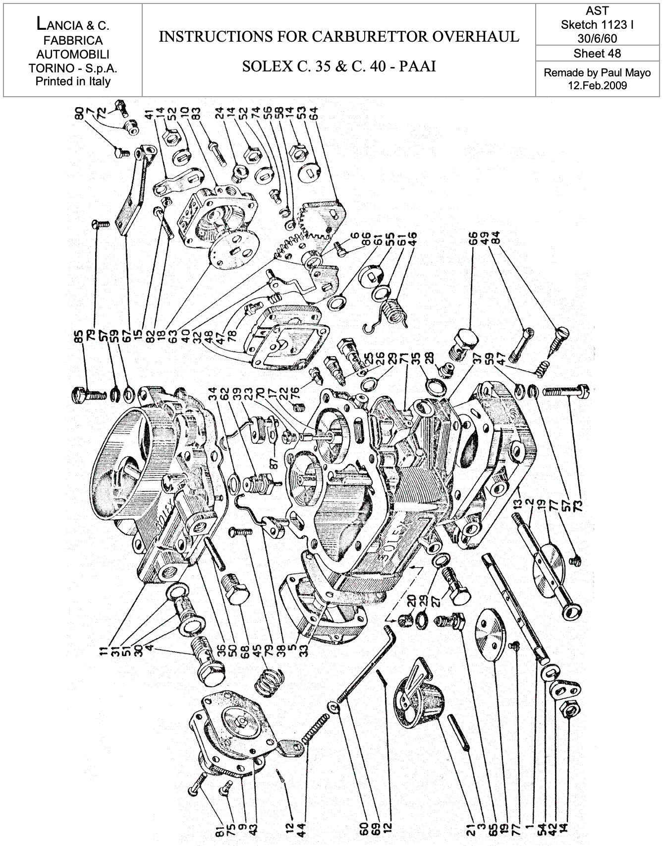 A black and white drawing of a motorcycle engine.