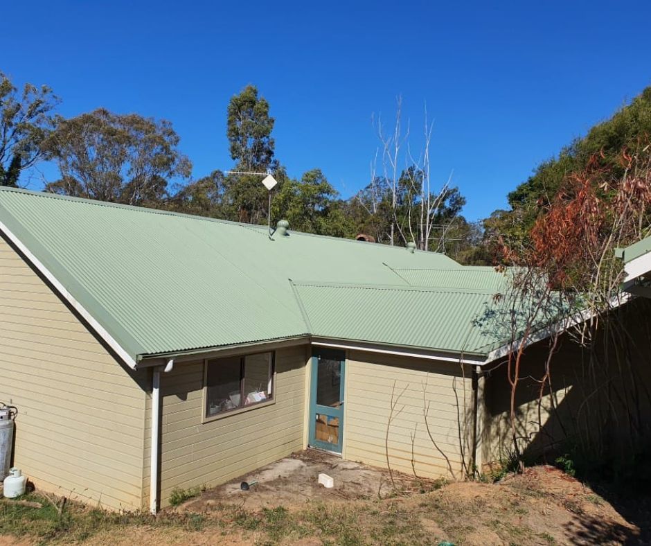 Finish product of ColourMe Painting Roof Restoration