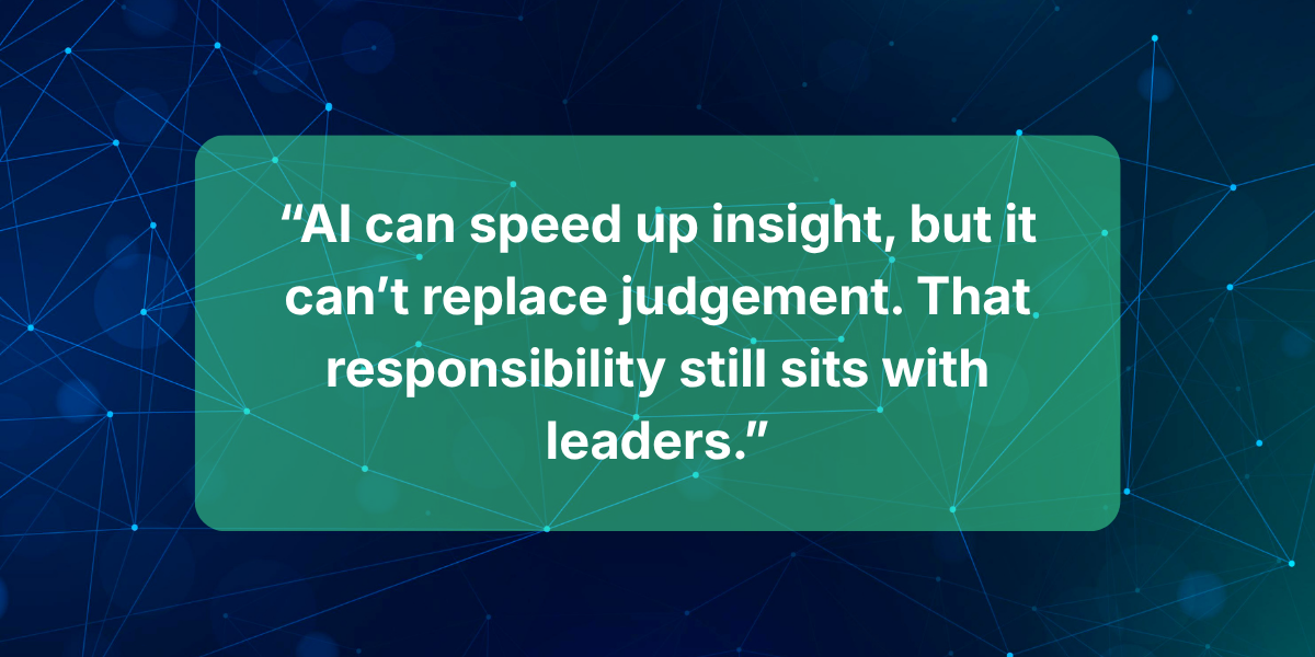 blue background with the quote 