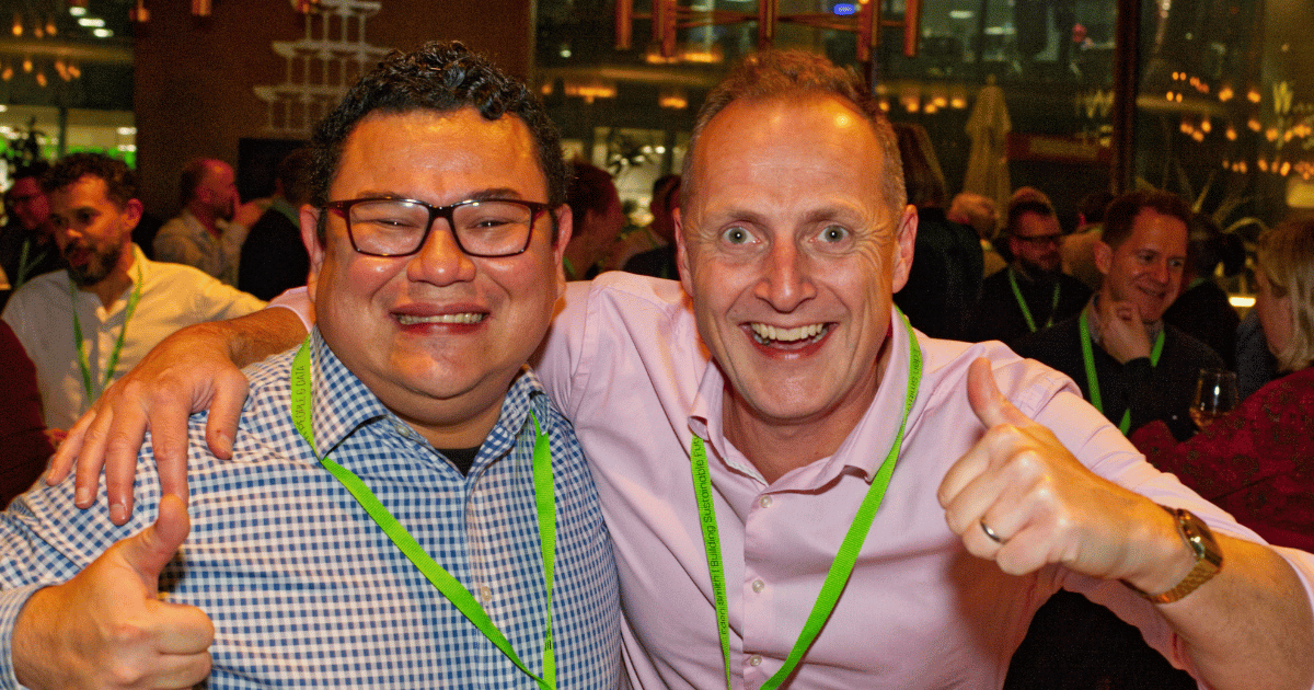 images from Live in the Lounge winter party 2024