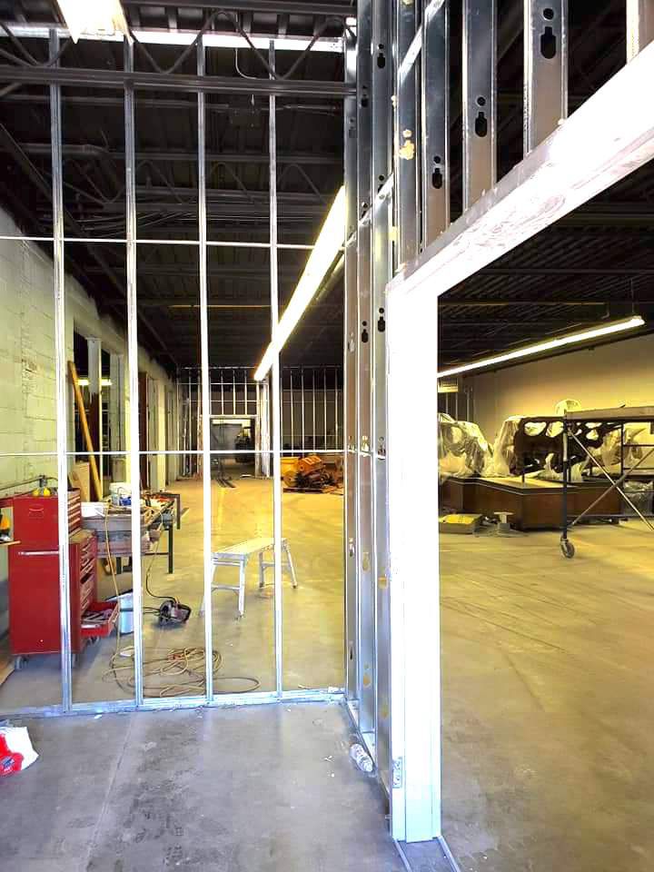 a Quinte museum that we completed drywall in