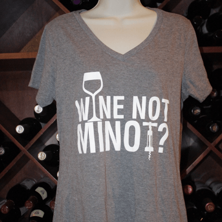 Grey Wine Not Minot shirt