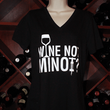 Black Wine Not Minot shirt