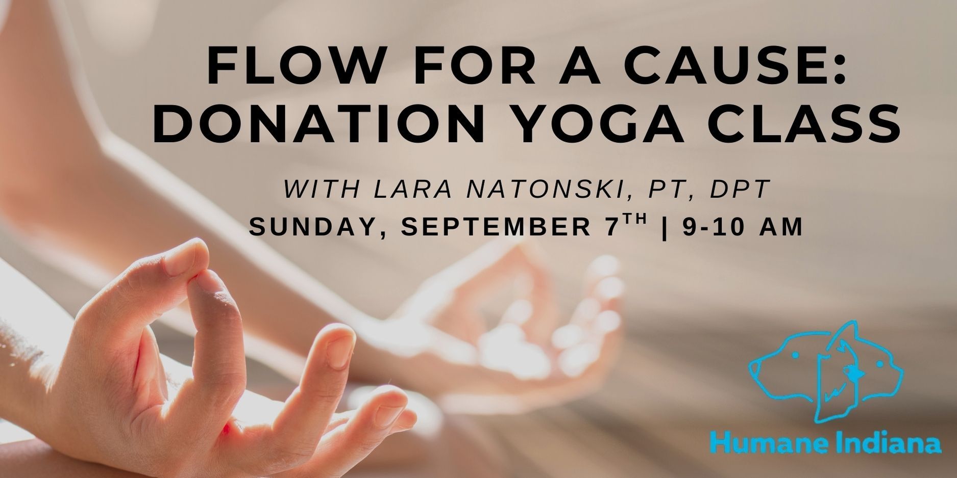 Donation yoga class at rise integrative