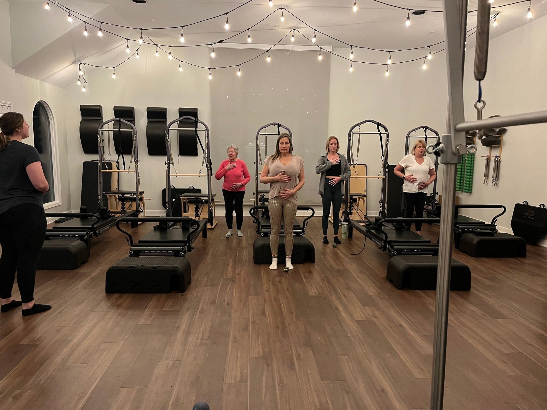 pelvic health pilates class
