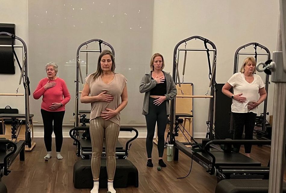 pelvic floor pilates class