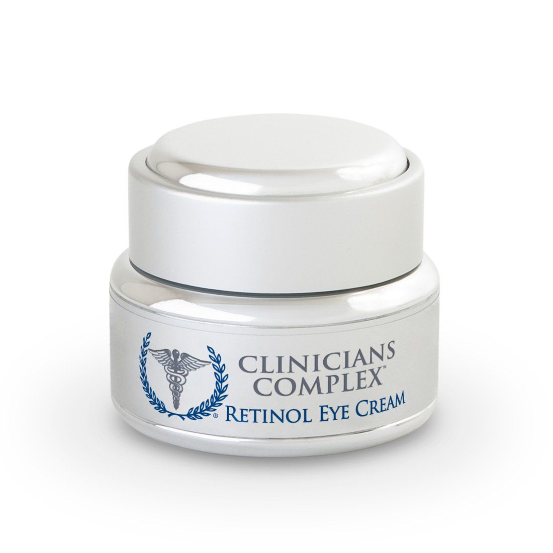 a white jar of clinicians complex retinol eye cream