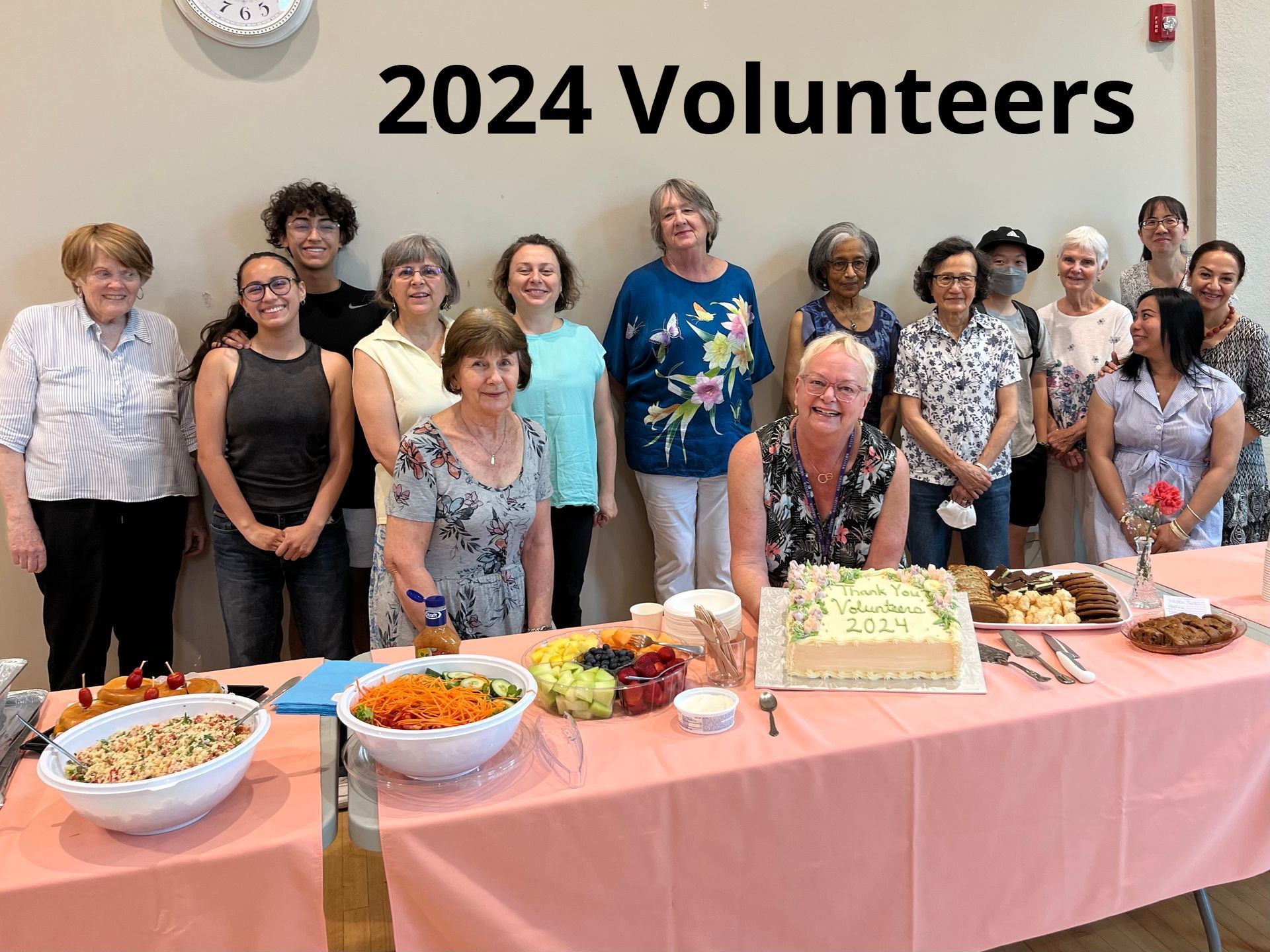 Nearly New 2024 Volunteers